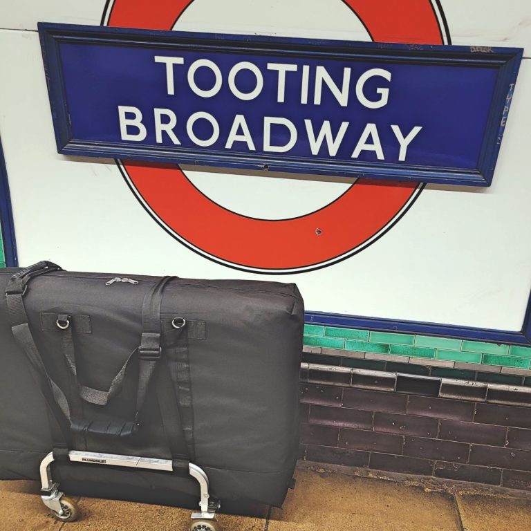 Professional mobile massage therapist providing sports massage in Tooting Broadway